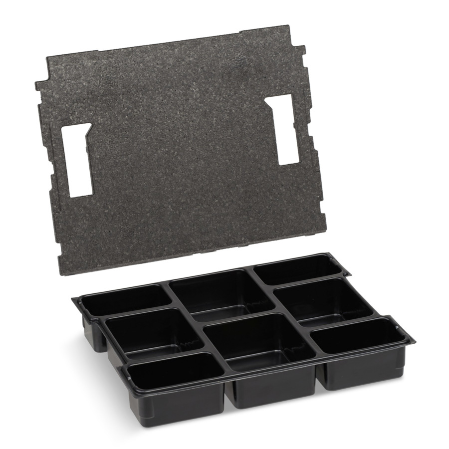 L-BOXX® 102 Bosch Sortimo Deckeleinlage Transportbox b Tiefziehteil 8 Mulden