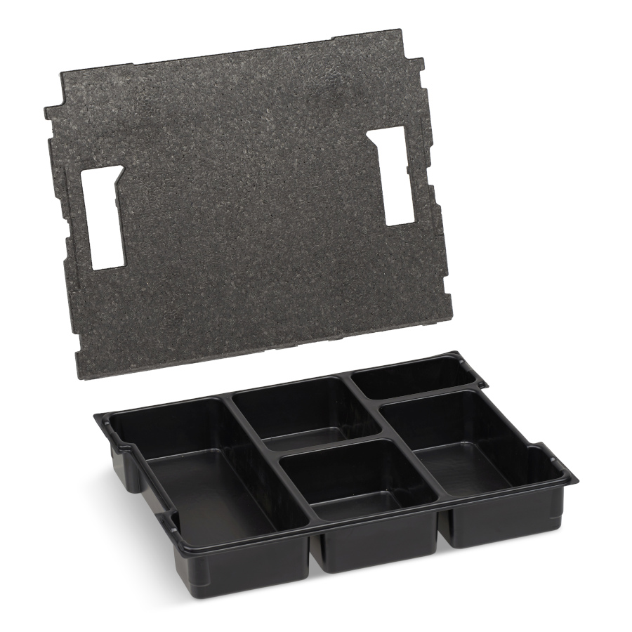 5 Mulden/Fächer Bosch Sortimo XL-BOXX Kleinteileeinsatz Tiefzieheinlage 